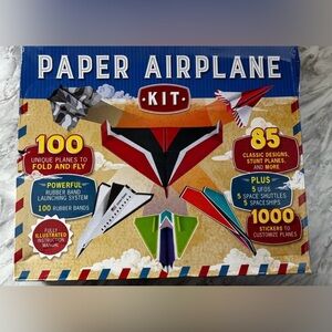 Paper Airplane Kit with 100 Planes